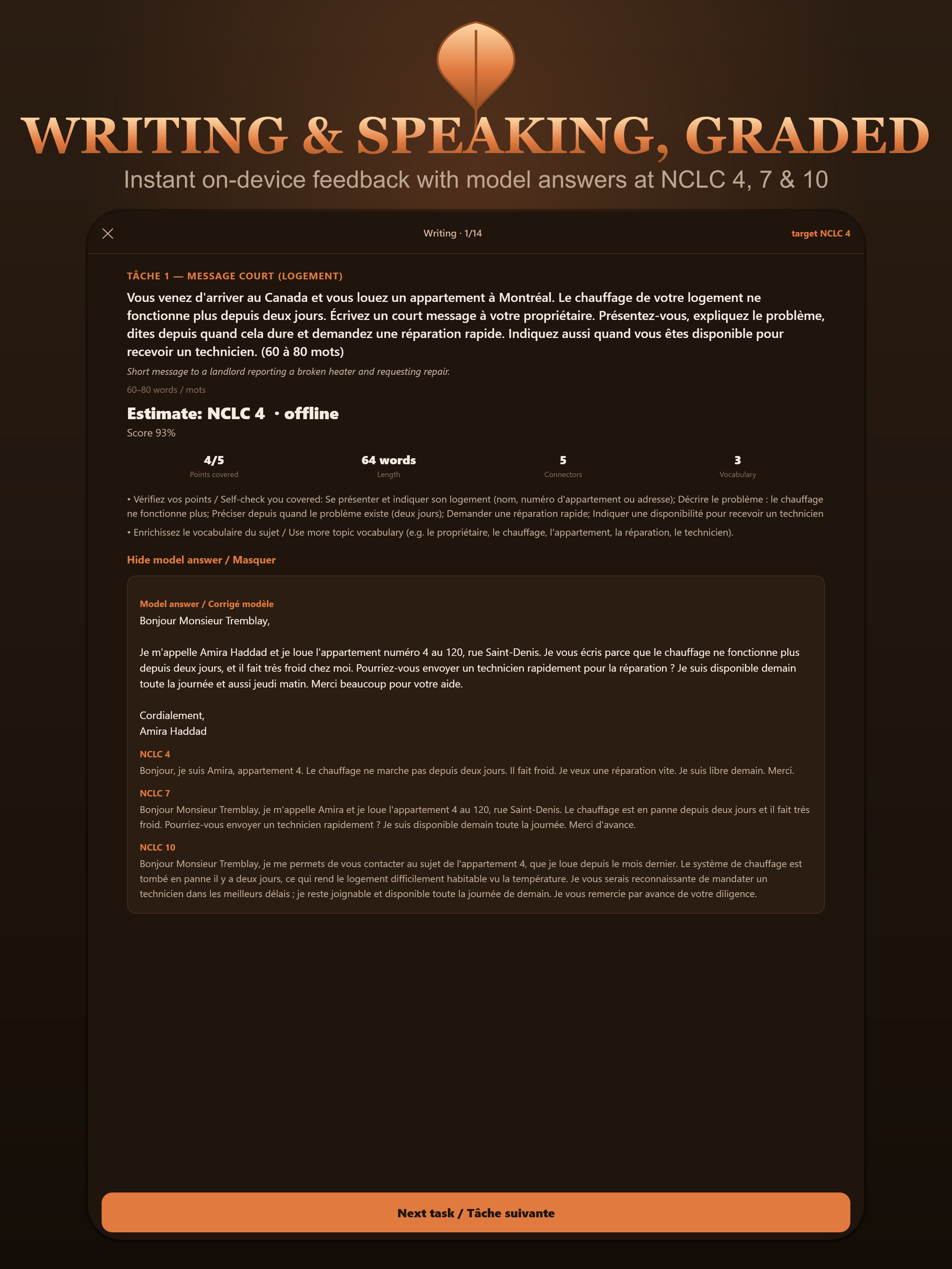 TEF & TCF Canada French Prep screenshot 13