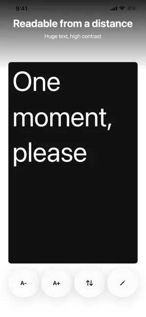 Big Text Note screenshot 4