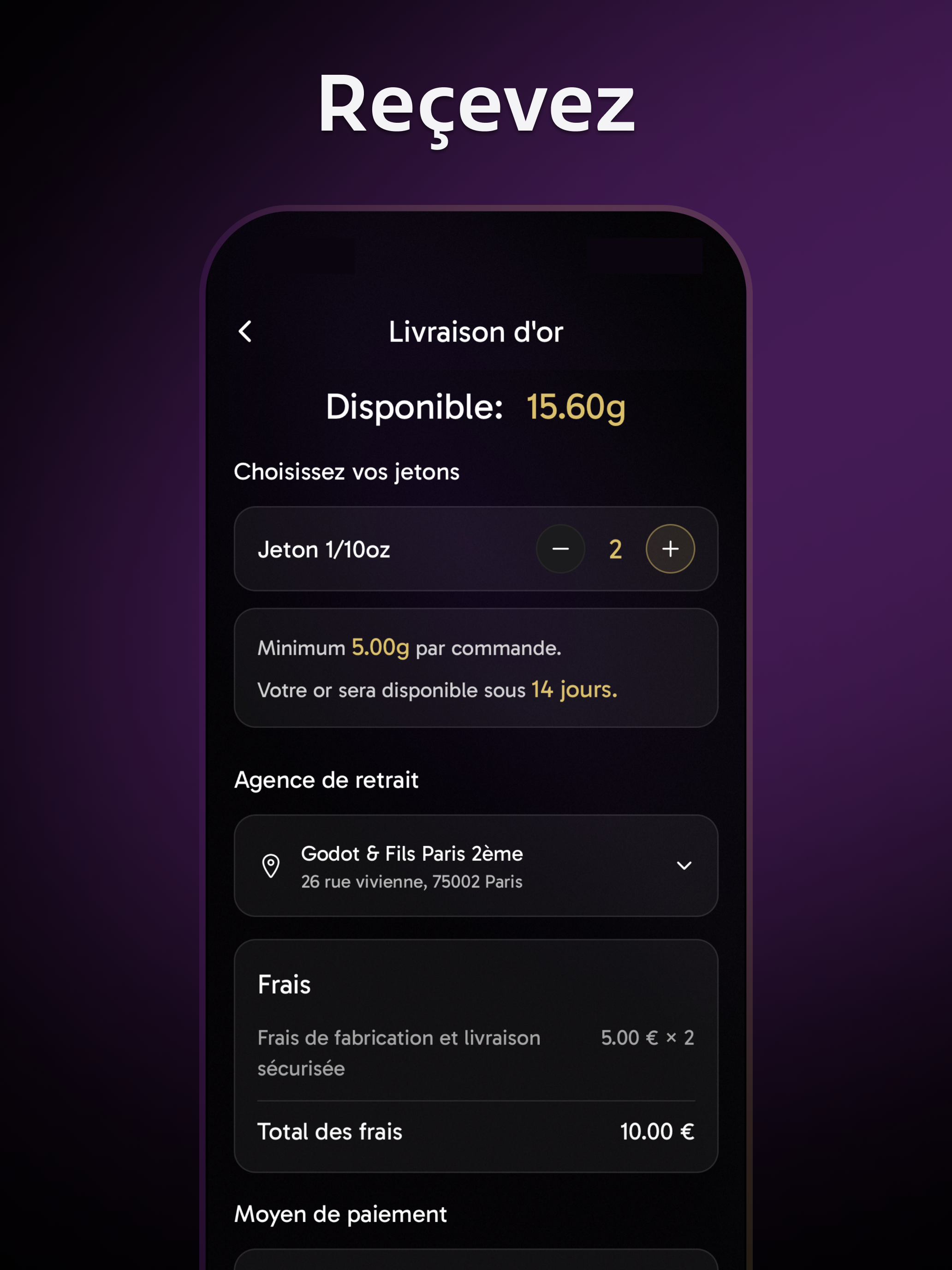 Kara: Investir dans l'or