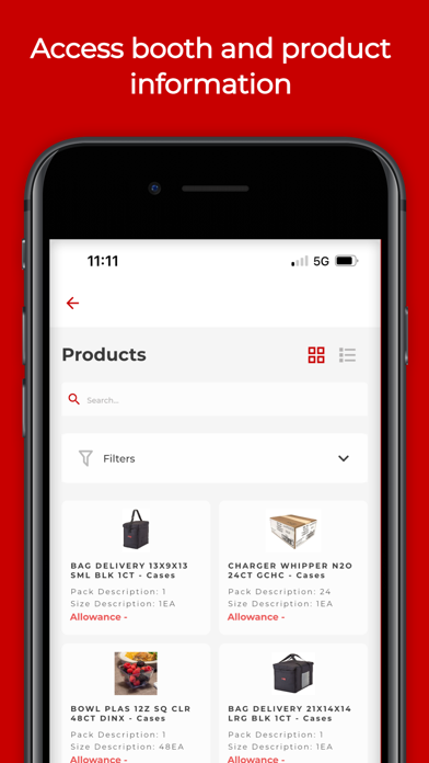 Gordon Food Service Shows Screenshot