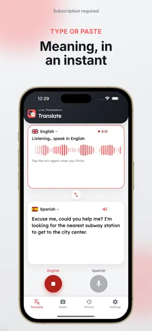 Live Translator: Voice & Cam screenshot 3