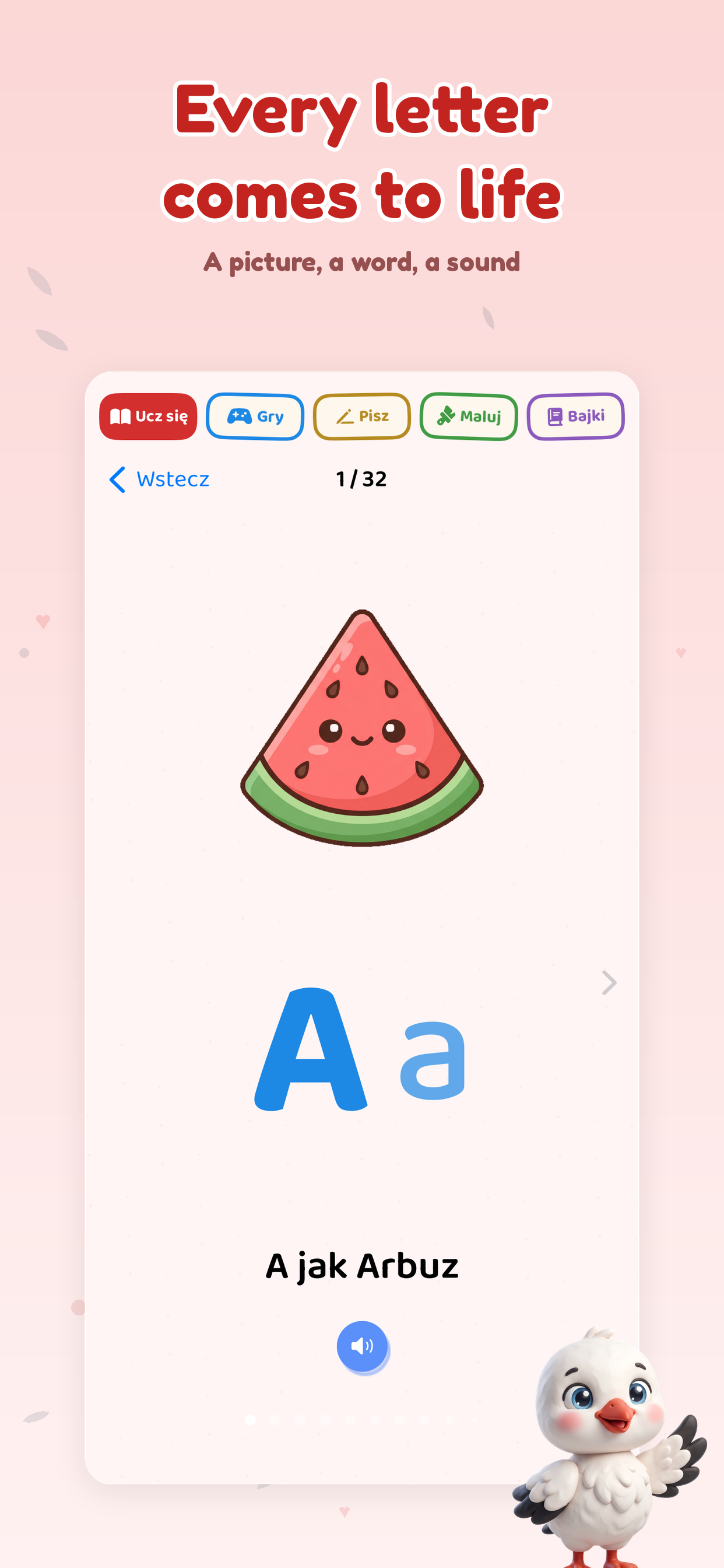 Bocian - Learn Polish for baby screenshot 3