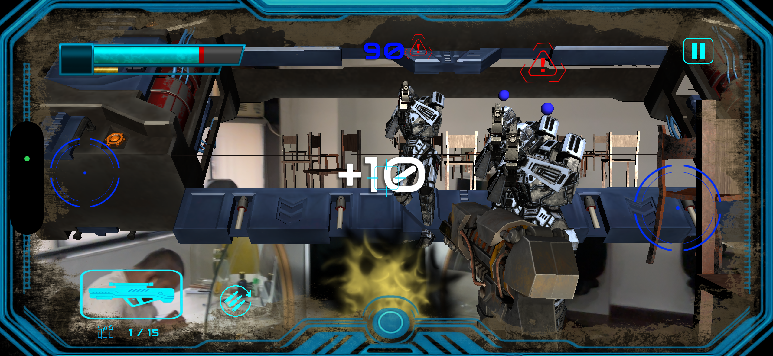 Human Override AR Shooter Game