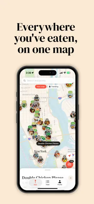 Noms: Your Restaurants, Mapped screenshot 3
