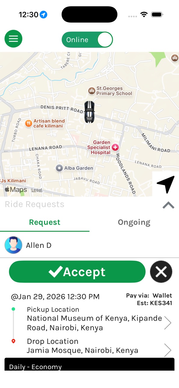 iPhone screenshot