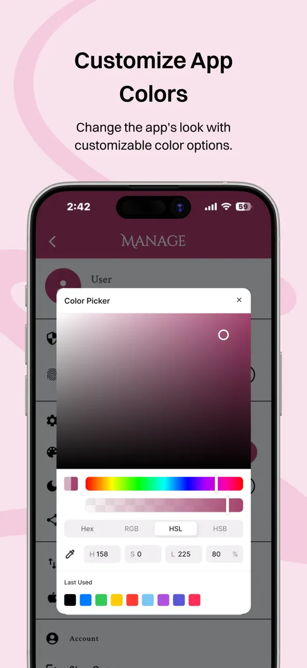 Screenshot #2 pour GlyphPad