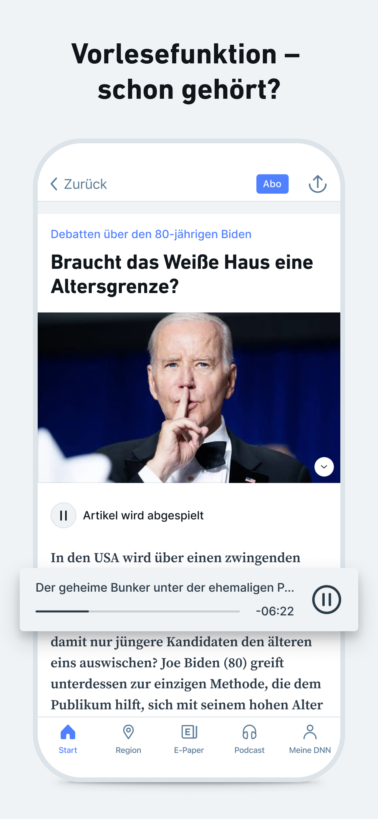 DNN - Nachrichten und Podcast screenshot 7