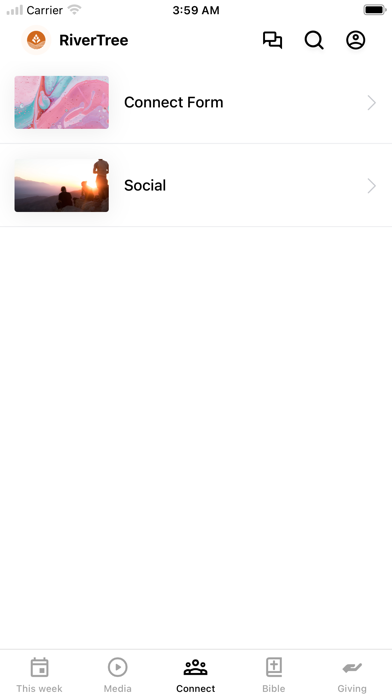 RiverTree Church app screenshot 3