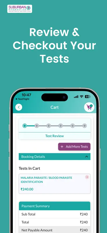 Suburban Diagnostics App screenshot 1 of 4