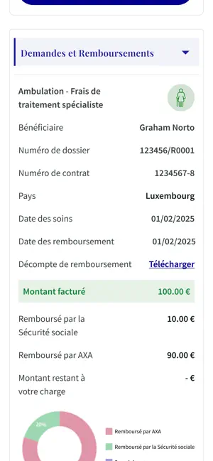 MyAXA Lux screenshot 2
