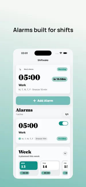 Shiftwake screenshot 1