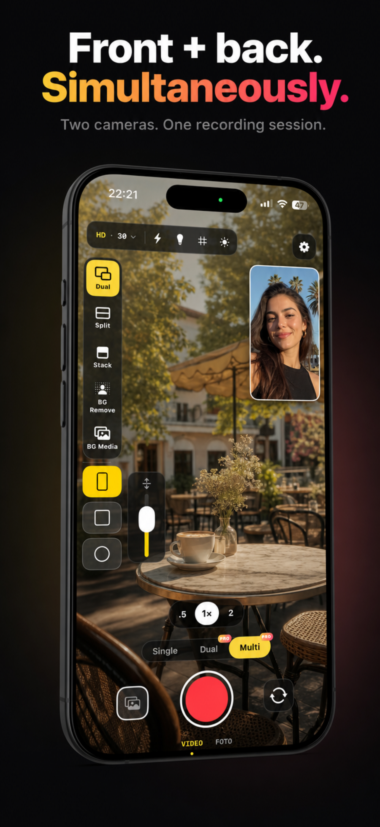 Omnishot: Dual Camera Recorder