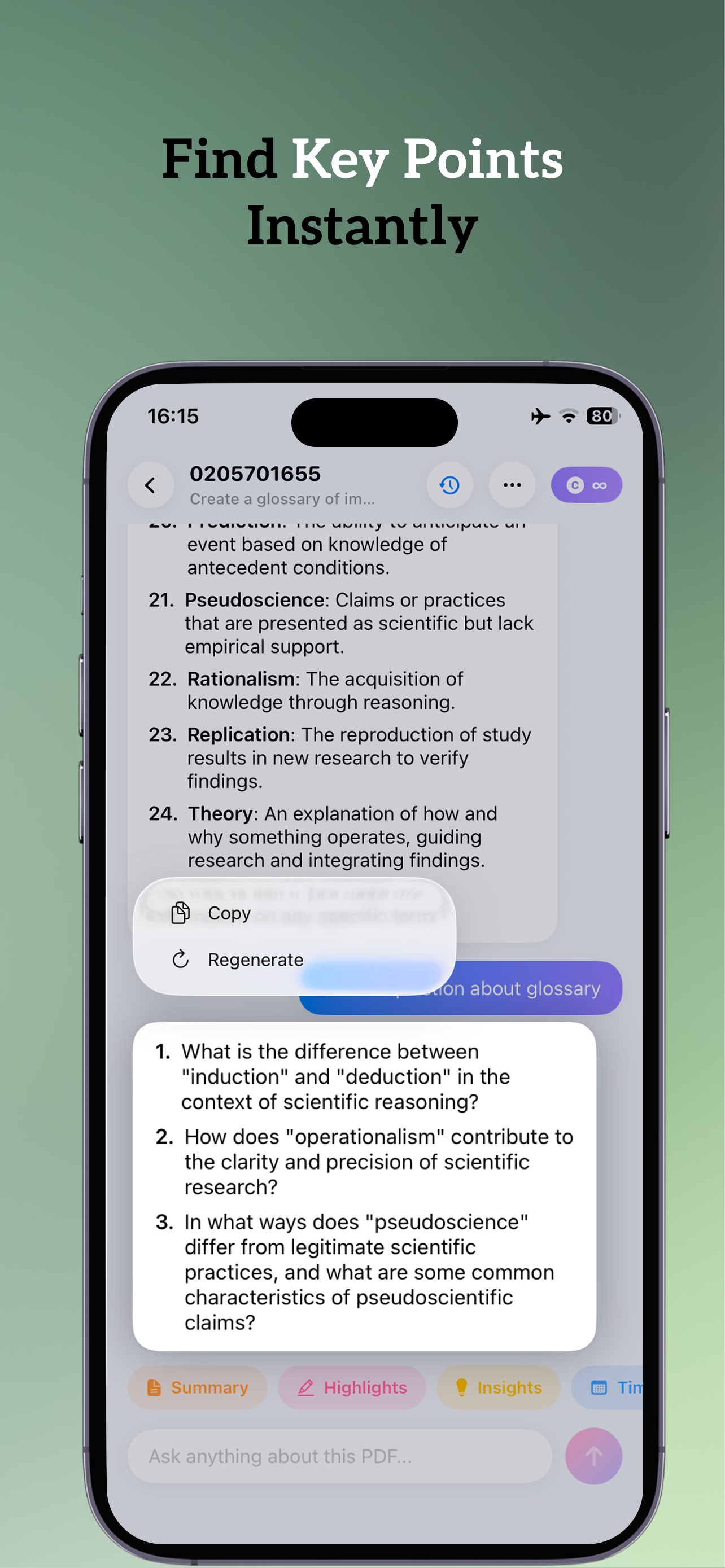 PDF AI: Chat & Summarize