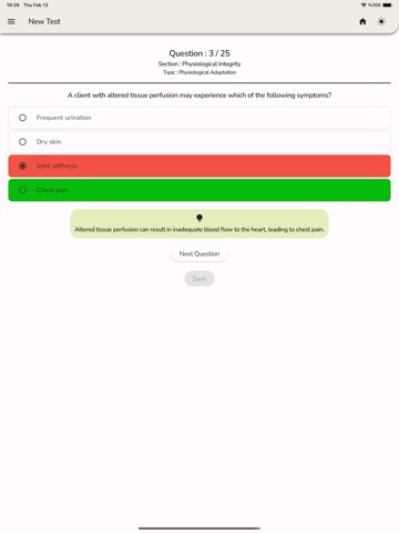 Global Nurse Qualifying Test iPad screenshot