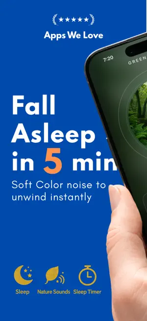 Green, White Noise: 5S Sleep screenshot 1