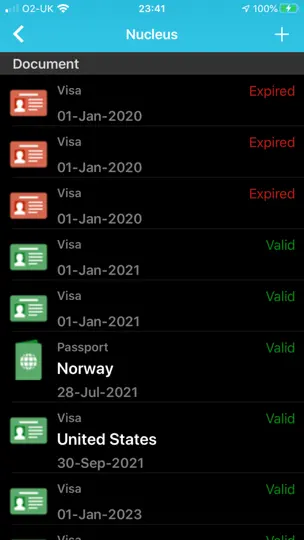 Screenshot von Voyage Nucleus auf dem iPhone 8