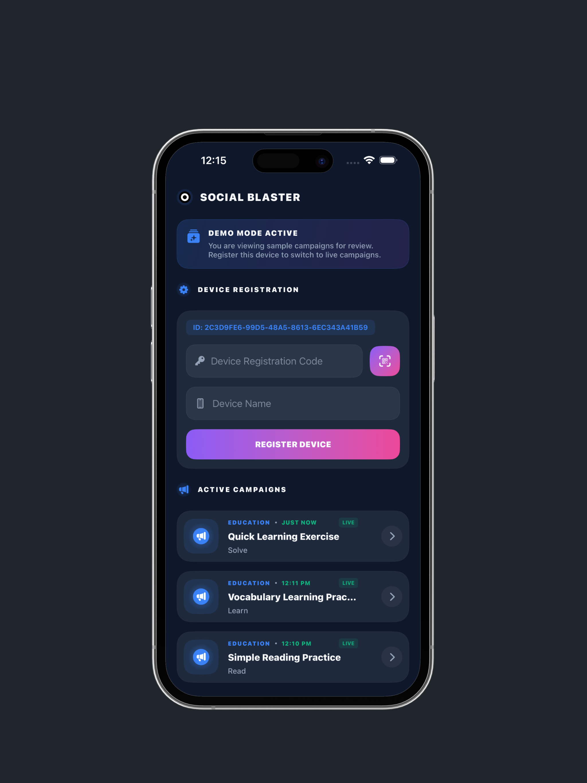 Social Blaster screenshot 4