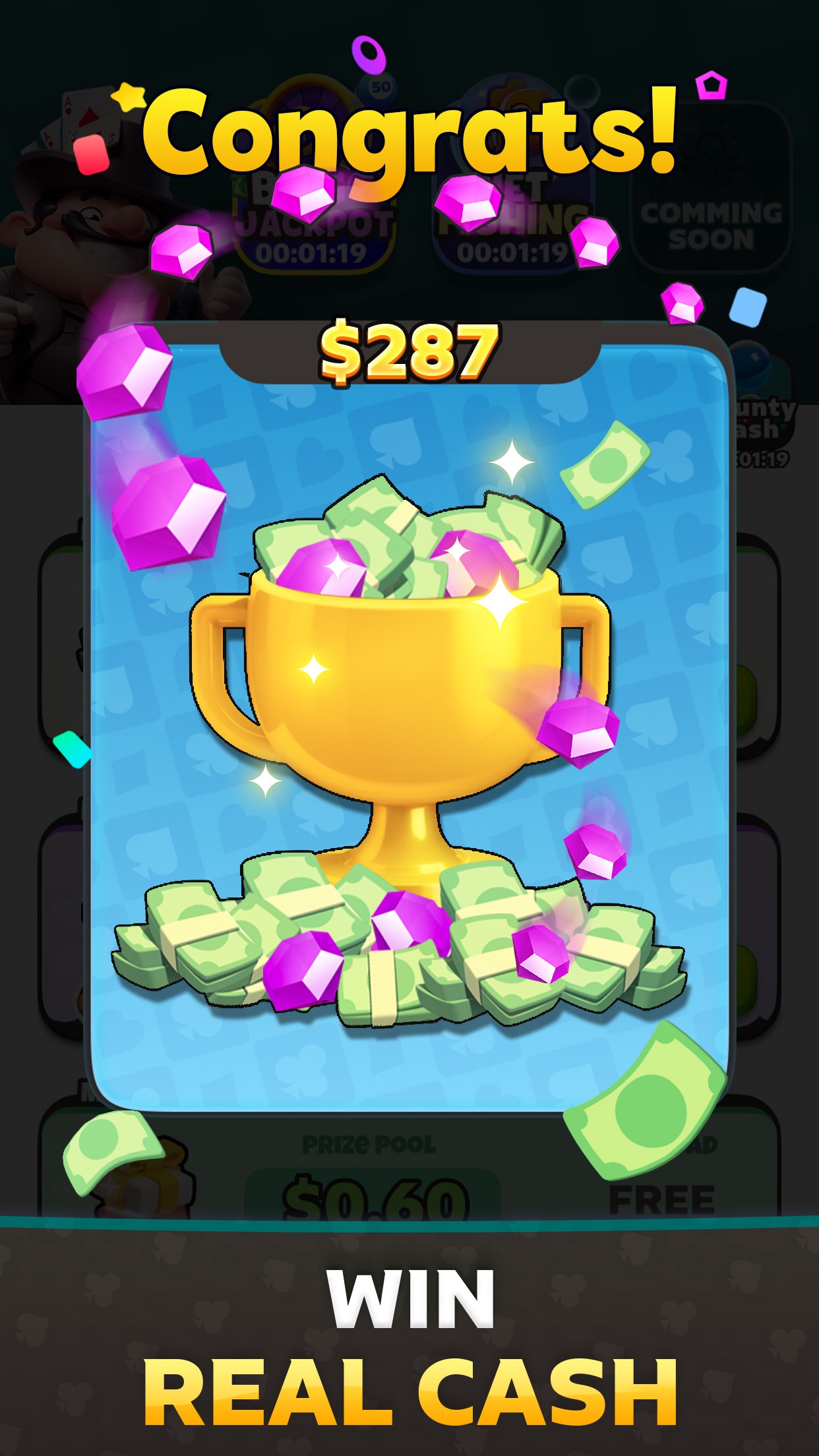 Solitaire Infinite: Win Cash screenshot 2