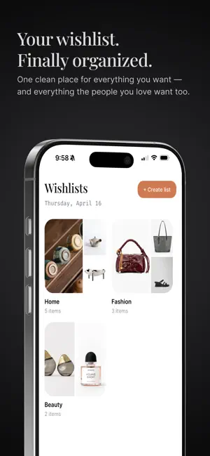 Archive: Wishlist & Gifts screenshot 1