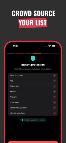 Not Today: Text & Call Blocker Screenshot 3 of 7