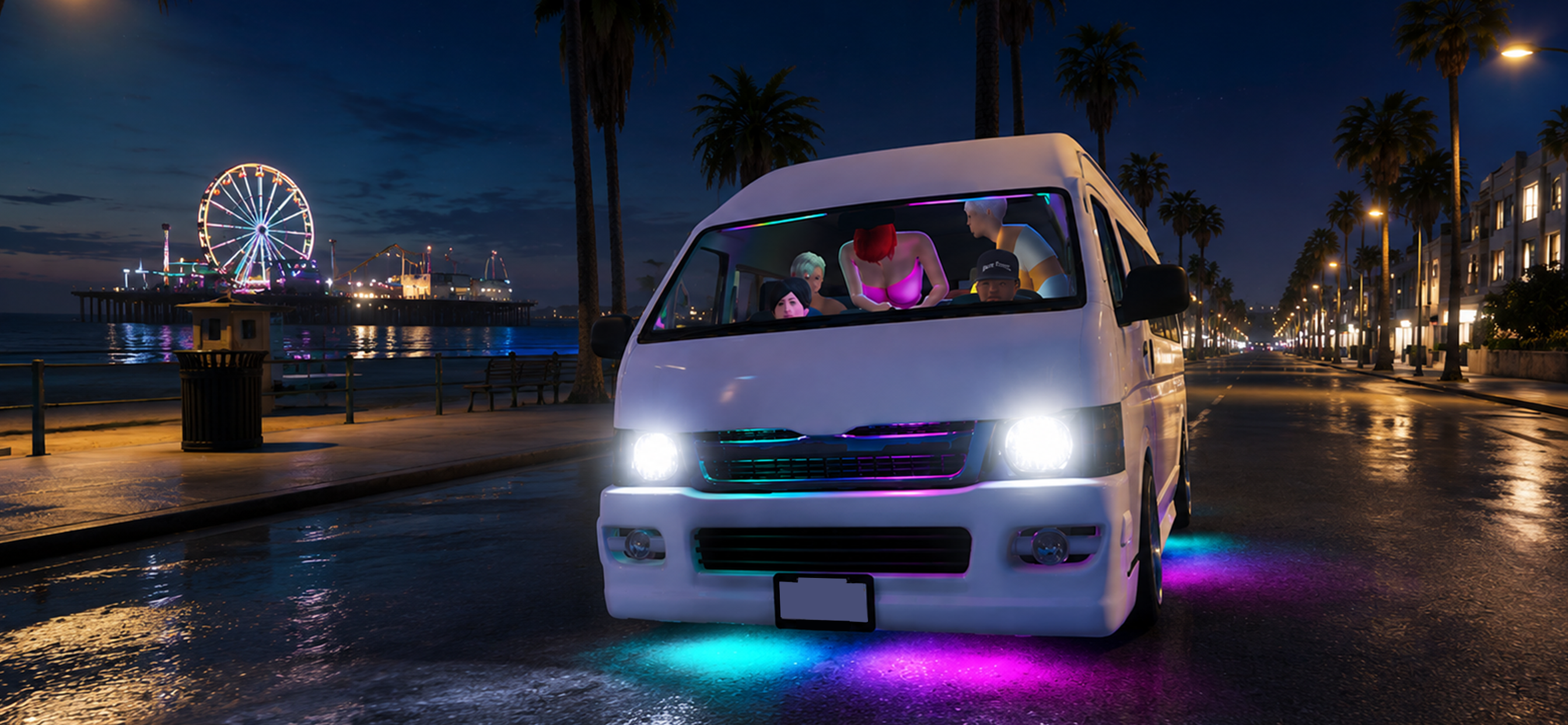 Driving Games:Van Racing Games