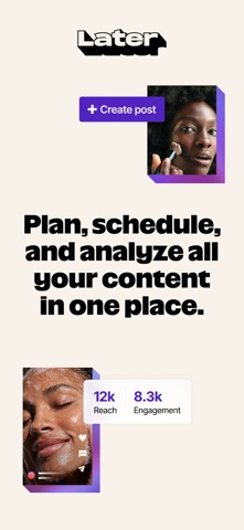 Later: Social Media Scheduler screenshot
