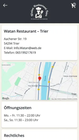Watan Restaurant Trier screenshot 4