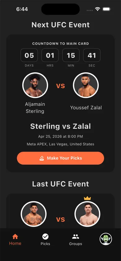 Versus MMA screenshot 1
