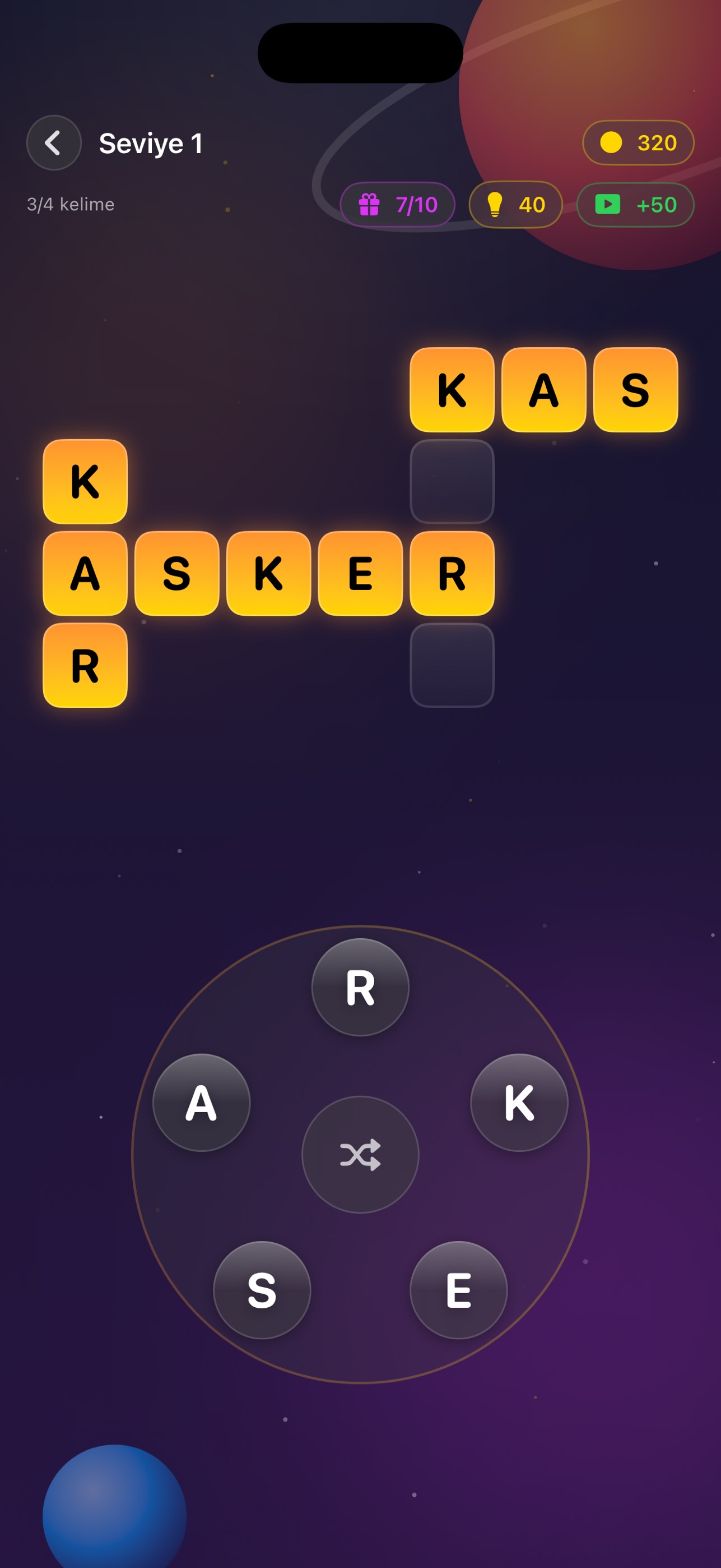 Screenshot 2 of Kelime Çarkı Bulmaca