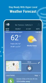 weatherbug – weather forecast iphone screenshot 1