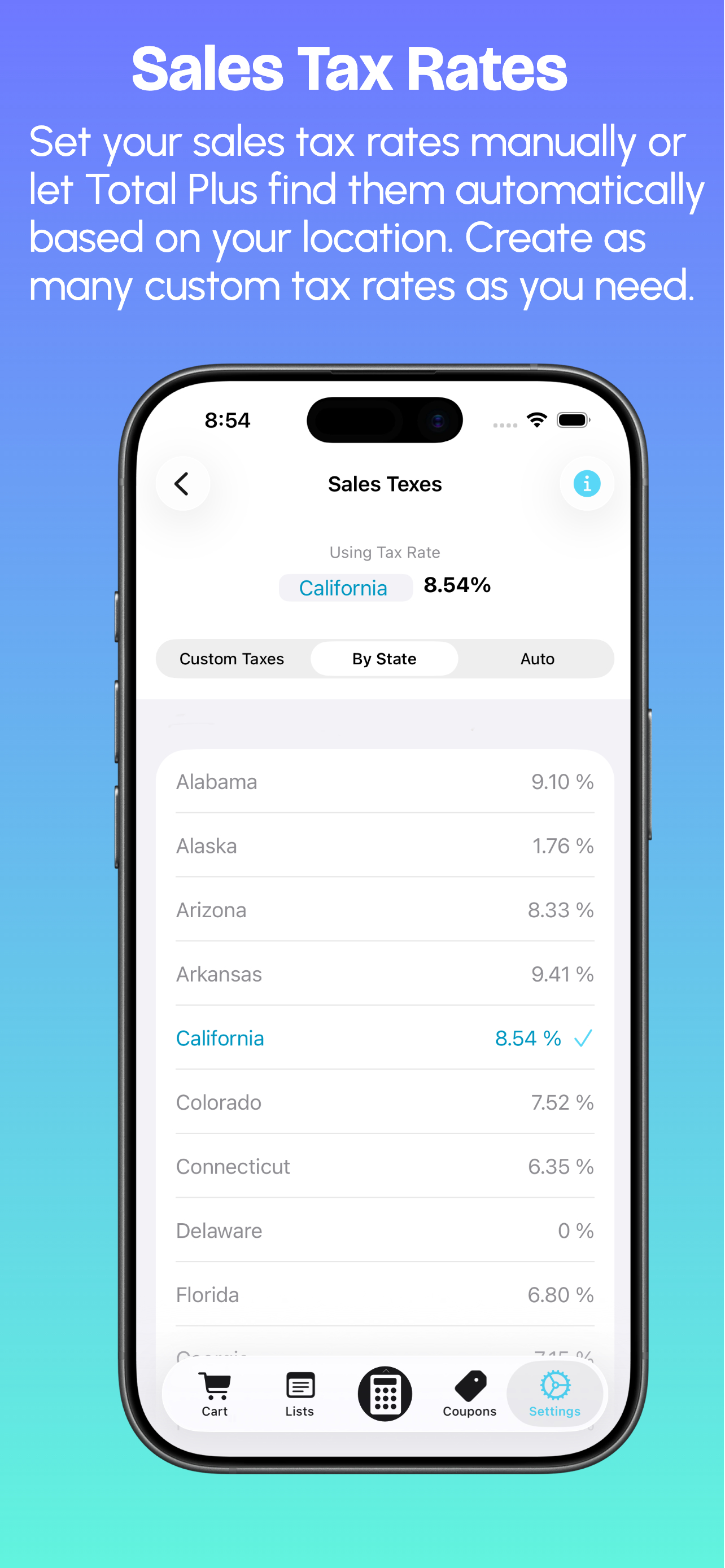 Total Plus:Shopping Calculator screenshot 12