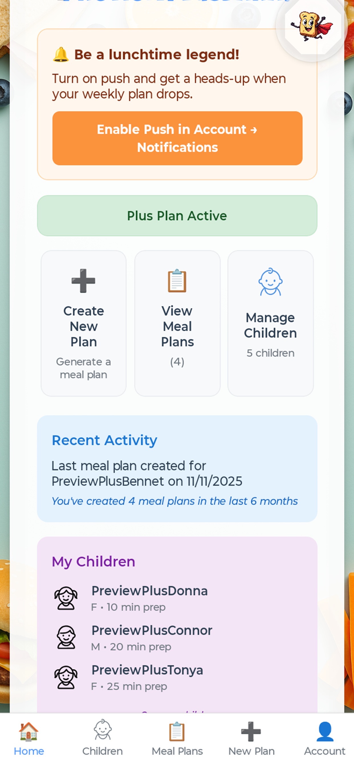 Screenshot 2 of My Lunch Hero