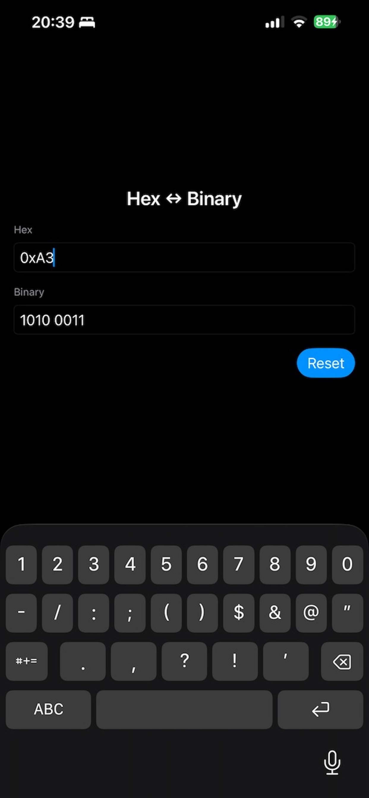 Hex Binary screenshot 3