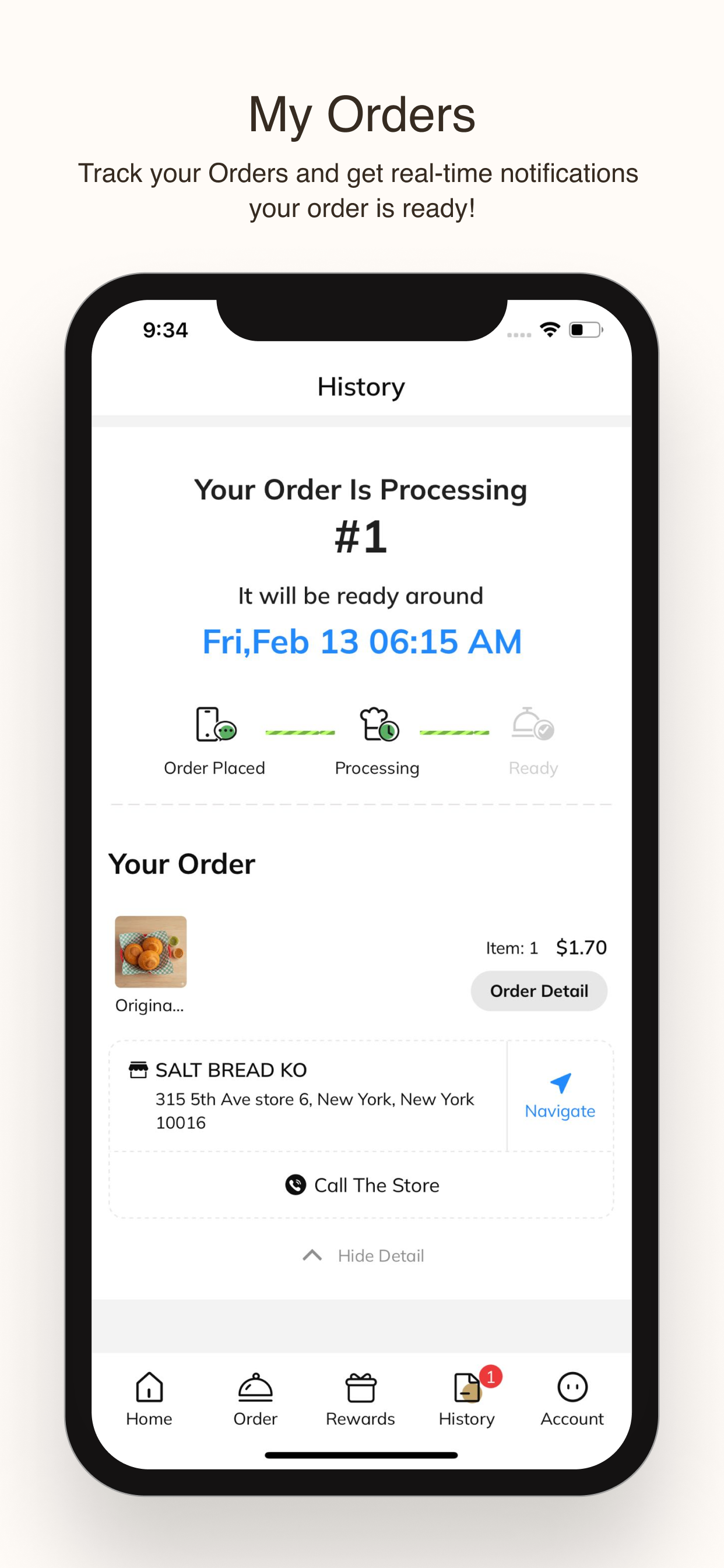 SALT BREAD NYC screenshot 3