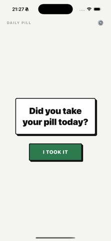 Simple Daily Pill Tracker screenshot
