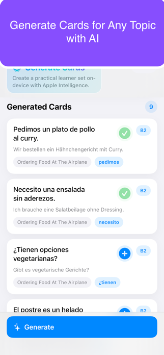 PhrasePro: AI Flashcards Screenshot 3 of 4