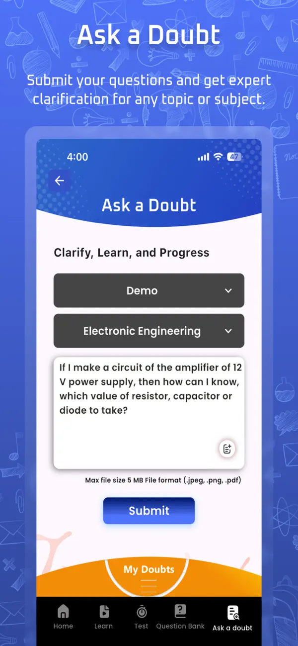 Screenshot #3 pour M-Tutor