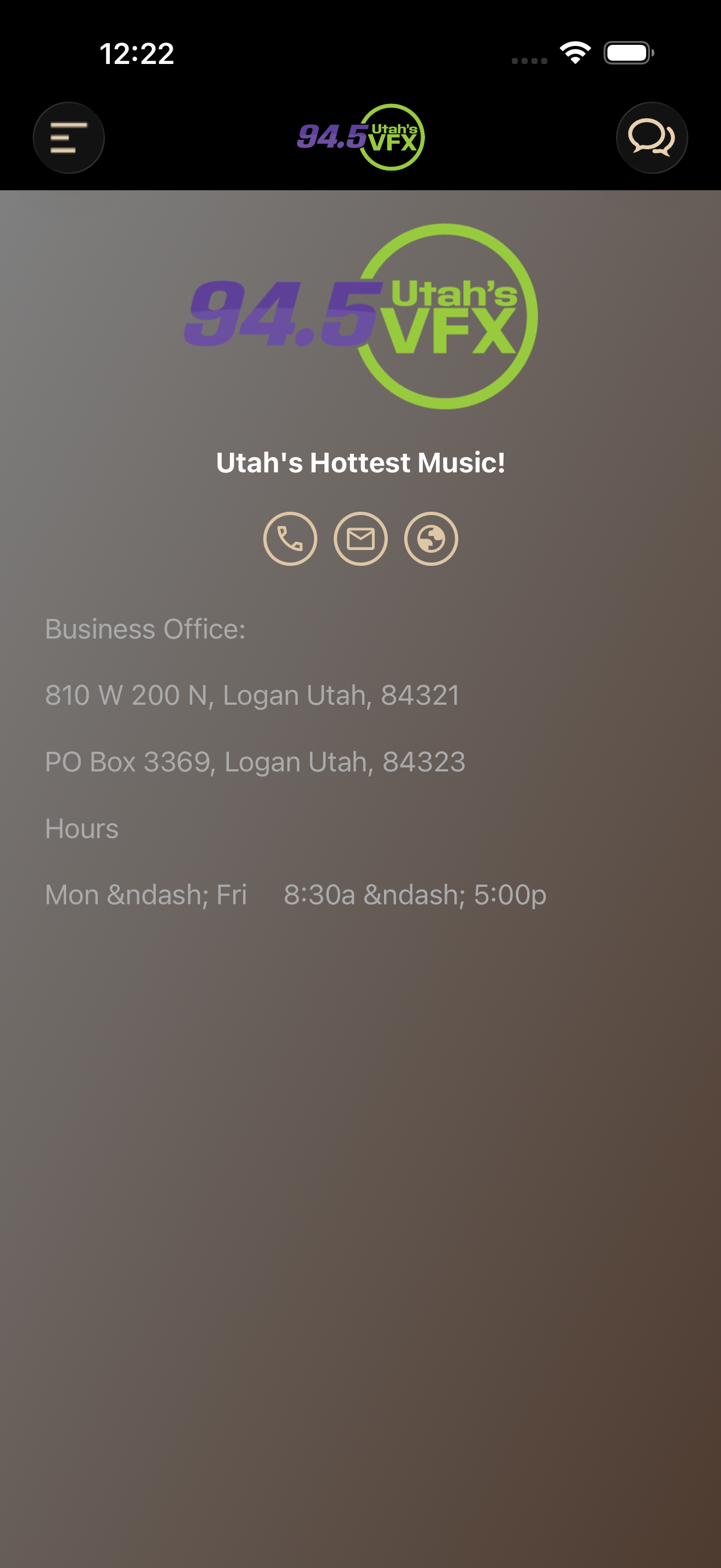 Utah's VFX 94.5 screenshot 6