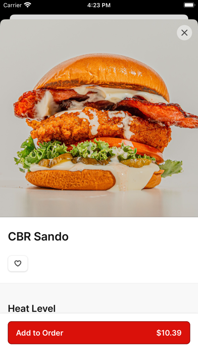 Hot Chicks Food Truck iPhone screenshot 4 - Food & Drink app