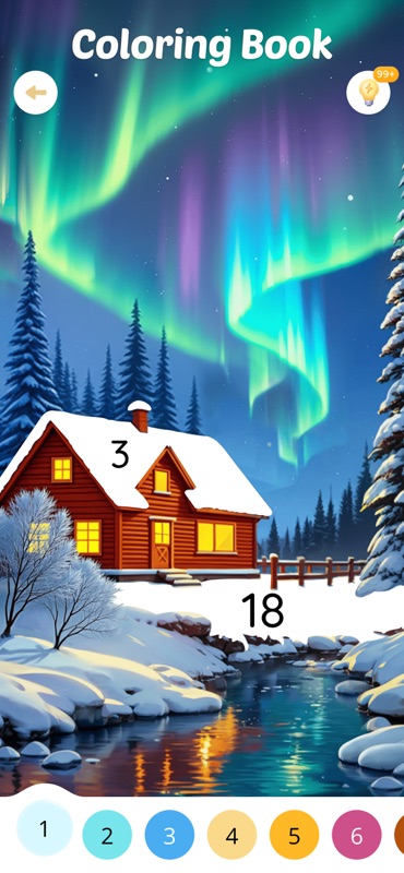 Color Aura: Paint by Number screenshot 4