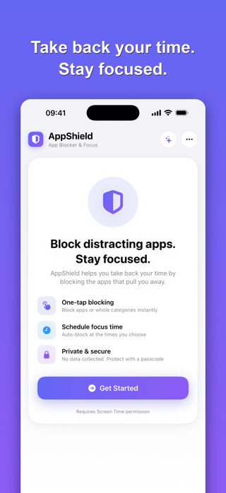 AppShield: App Blocker & Focus Screenshot 2 of 6