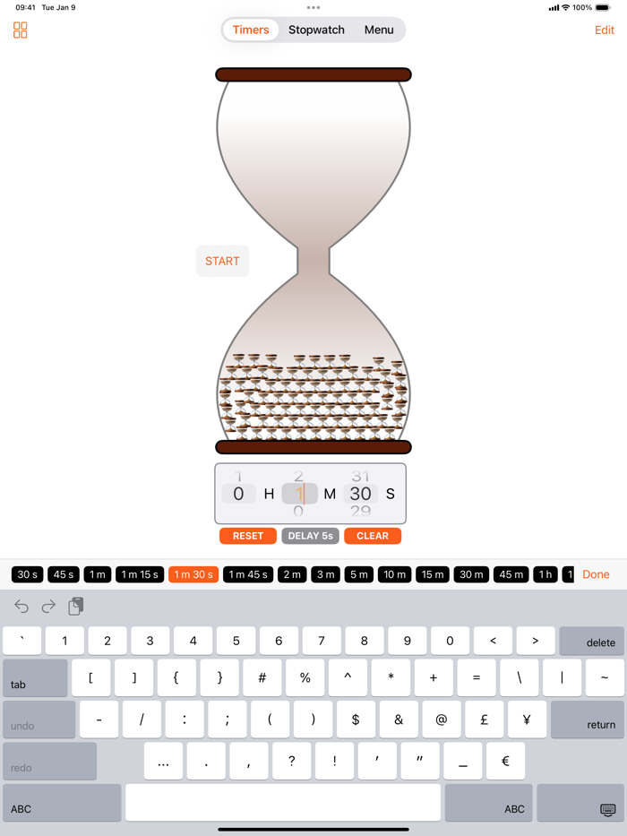 FT Hourglass Pro Emoji Timers