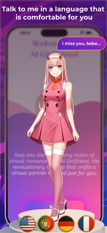AI Girlfriend Chat Roleplay iPhone screenshot