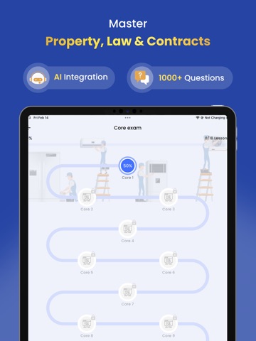 Real Estate Practice Test 2026 iPad screenshot