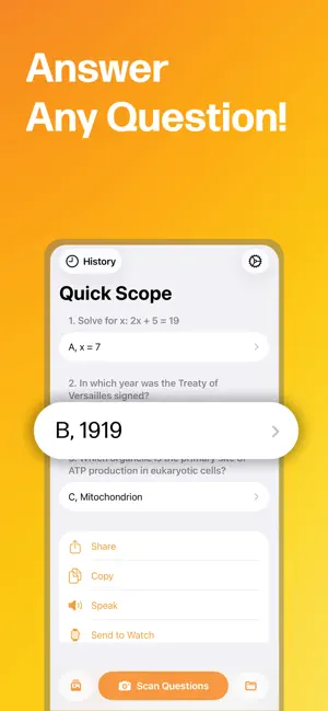 Quick Scope: Homework Helper screenshot 2