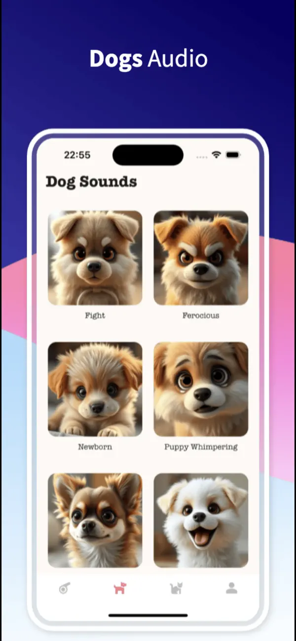 Screenshot #2 pour Cat Dog Sound Game: Petsay