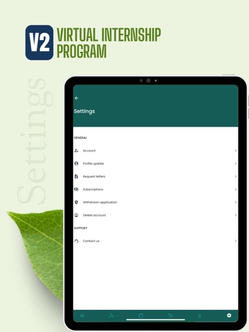 Virtual Internship Program iPad screenshot