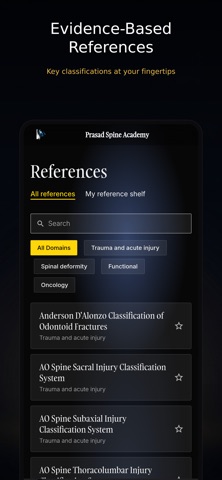 Prasad Spine Academy App iPhone screenshot