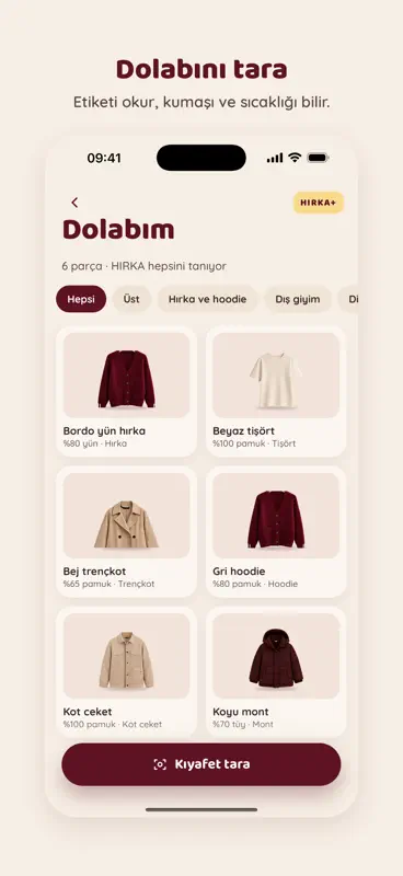HIRKA: Bugün Ne Giysem screenshot 4 of 6
