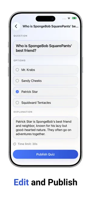 BrushUpQuiz screenshot 4